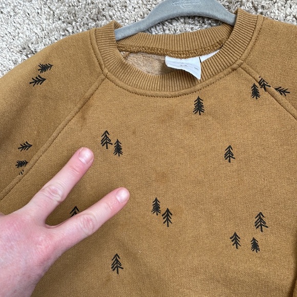 Zara Sweatshirt with Trees - Picture 9 of 10